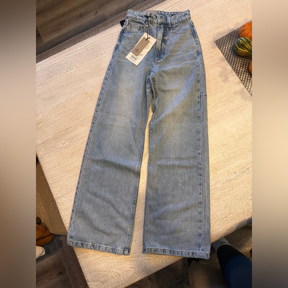 Brand New Never Warn Before Thrills Holly Full Length High Waist Jeans